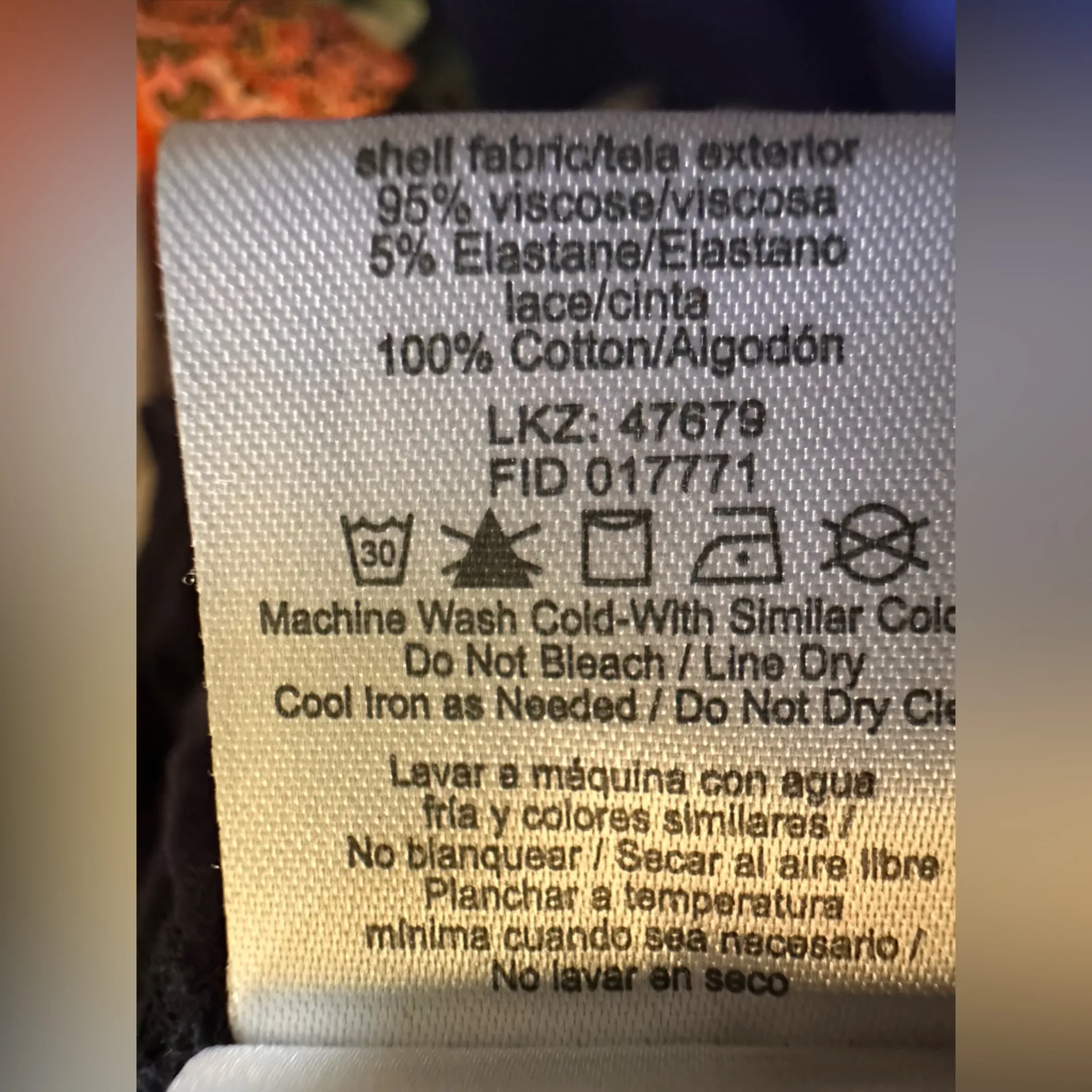 Lascana Navy Crochet Back Vneck Dress Blue Size 8 - Image 6