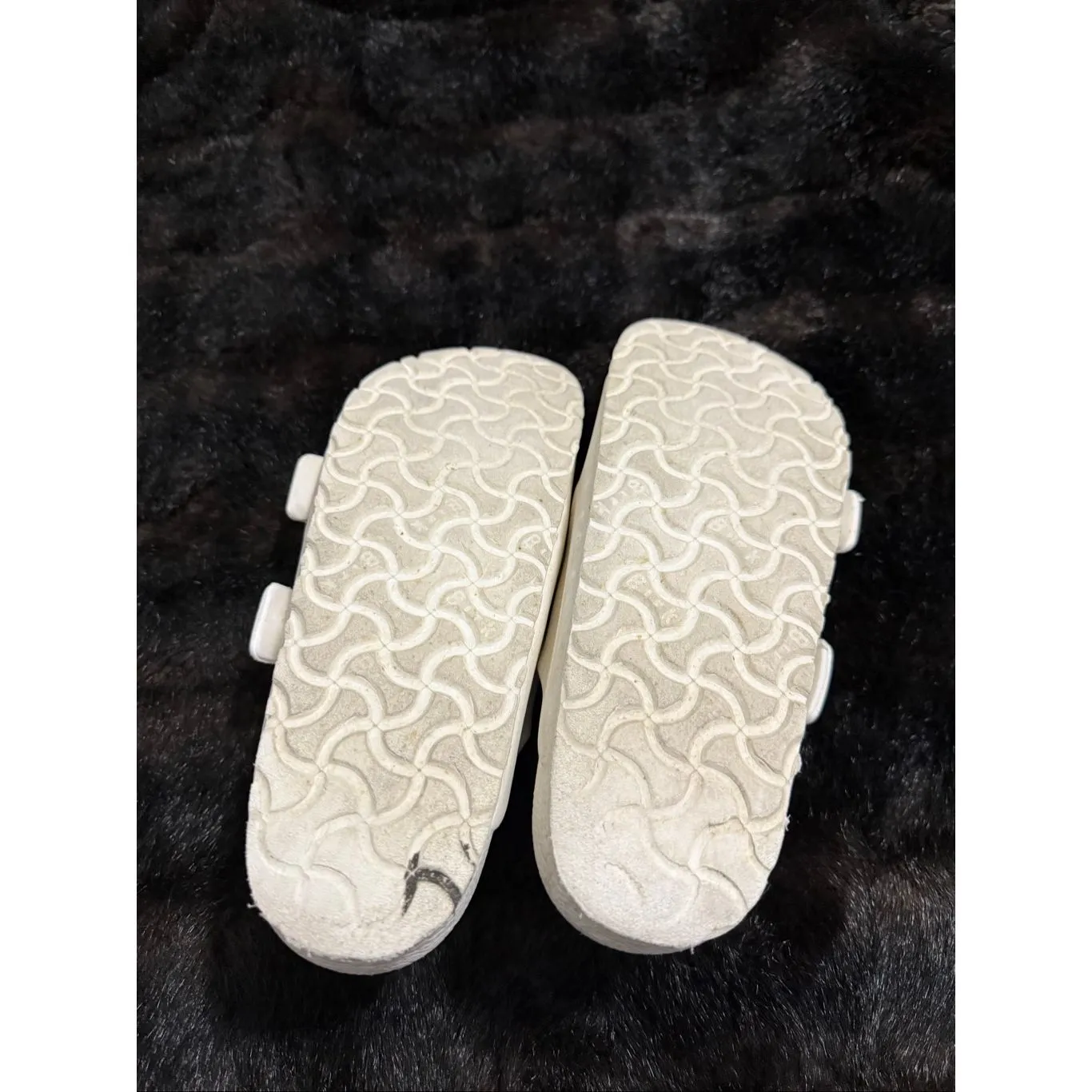 Birkenstock Eva Unisex Arizona Sandals White 37 6.5 shoes - Image 4