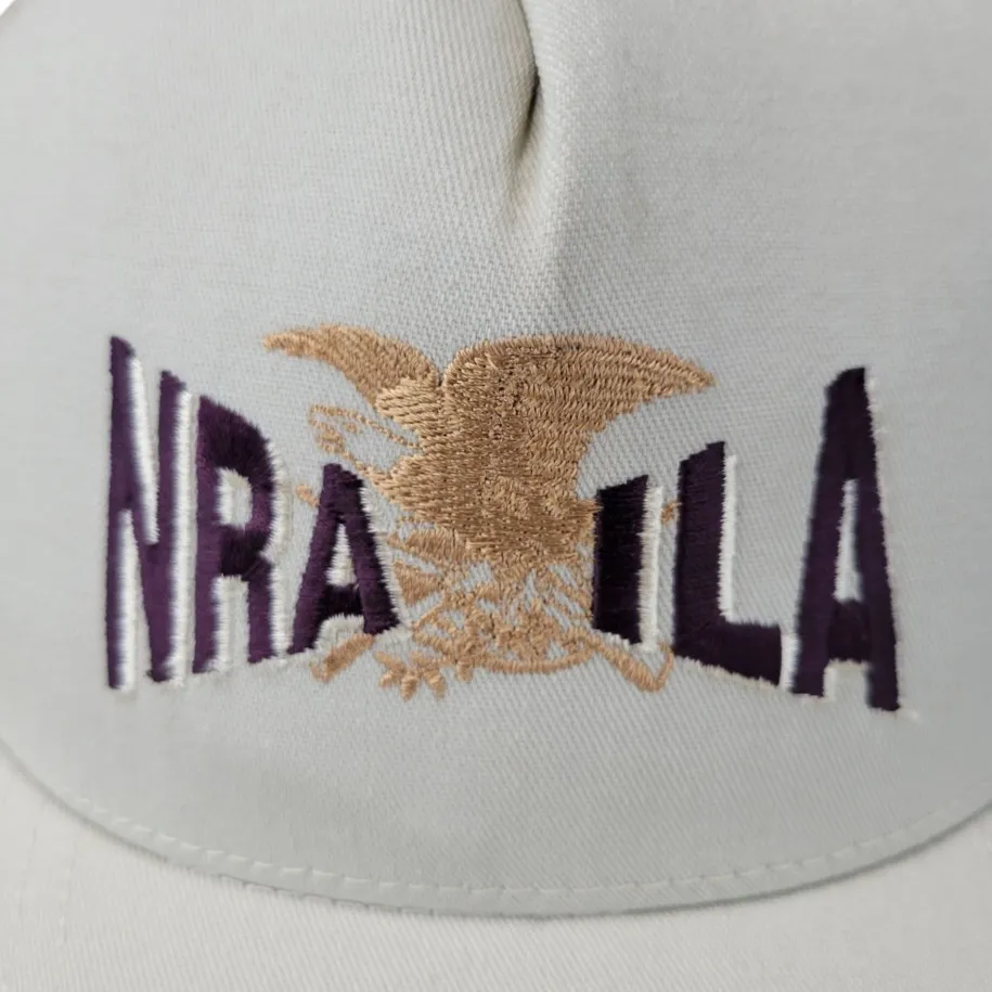 NRA Hat OSFM NRA ILA Hat Eagle Embroidered Embroidery Snapback Hat USA Made Hat Unisex Hat Multiple Size One Size - Image 3