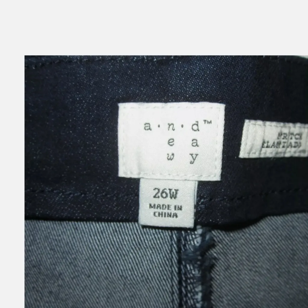 🆕 a new day‎ NWT Plus 26W Dark Denim Skinny Jeans NEW - Image 2