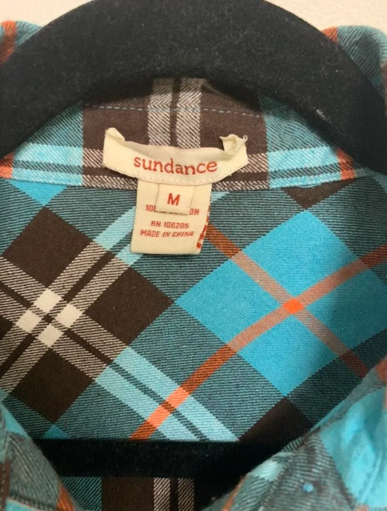 Sundance Peplum Plaid Flannel - Image 5