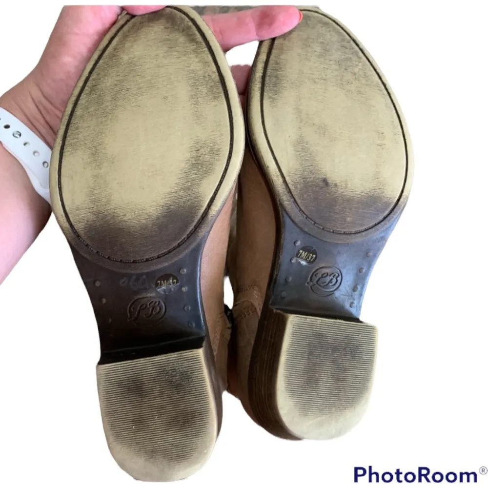 Lucky Brand Brown Brenon Booties Size 7 - Image 4