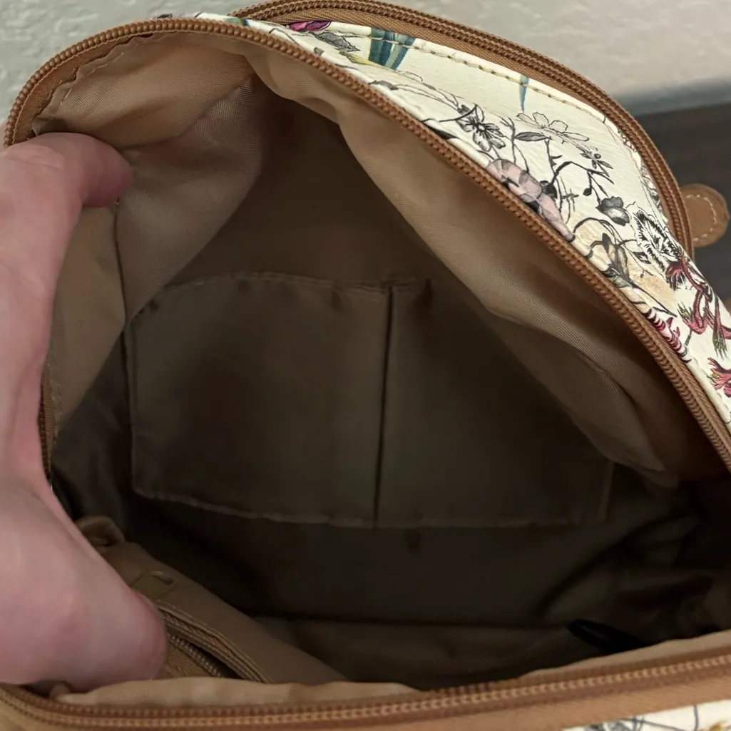 MultiSac EUC Multi Sac Floral Cream Backpack - Image 6