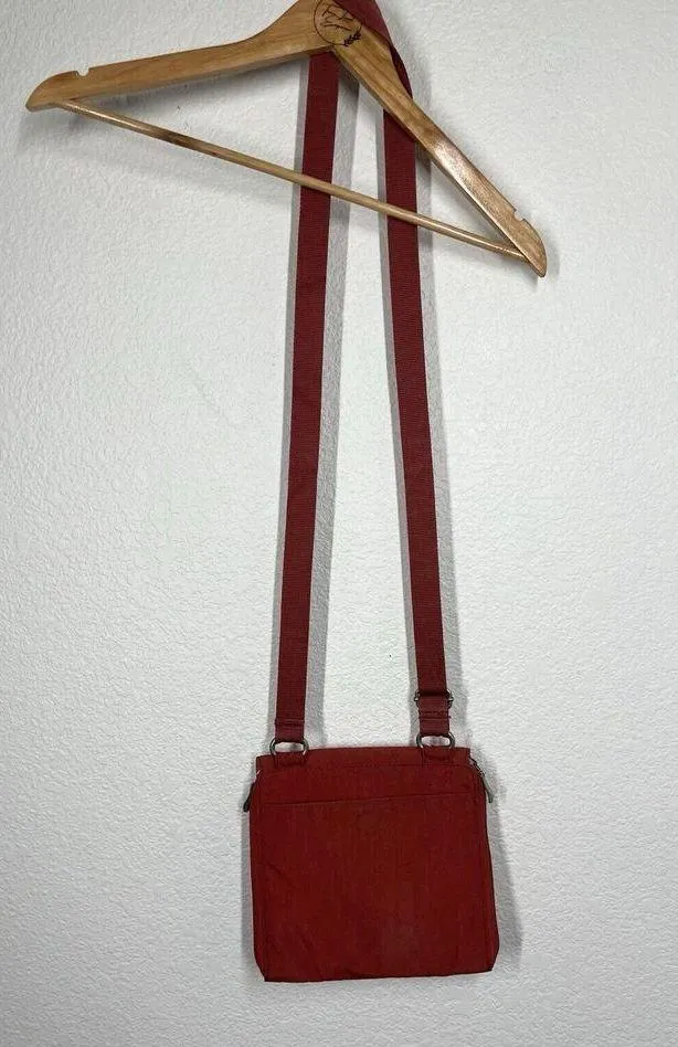 Baggallini Crossbody Bag Purse Rust Red Orange Travel Orangizer - Image 4