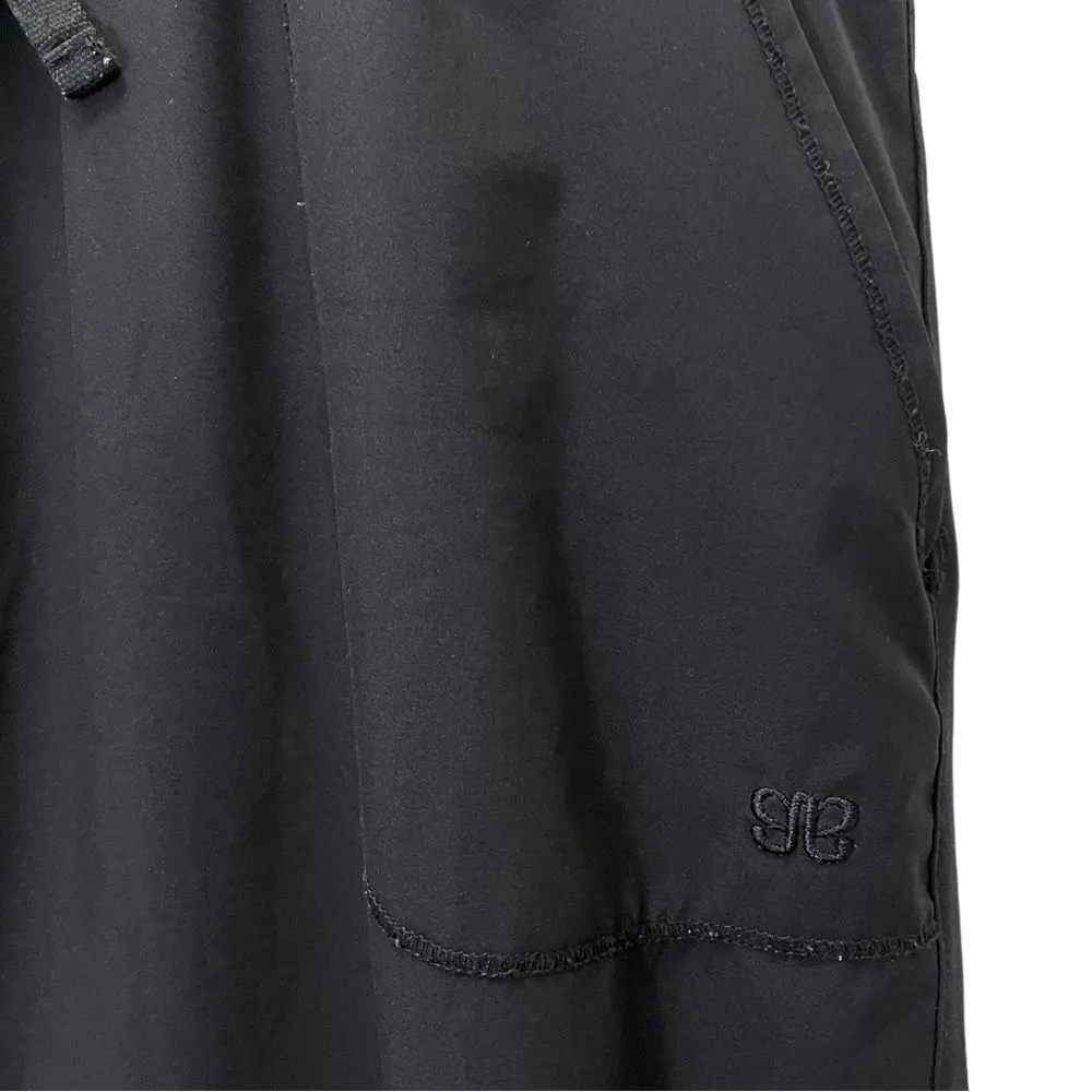 Albion Fit Cap Sleeve Jumpsuit Black Elastic Waist One Piece Size Small Petite - Image 9