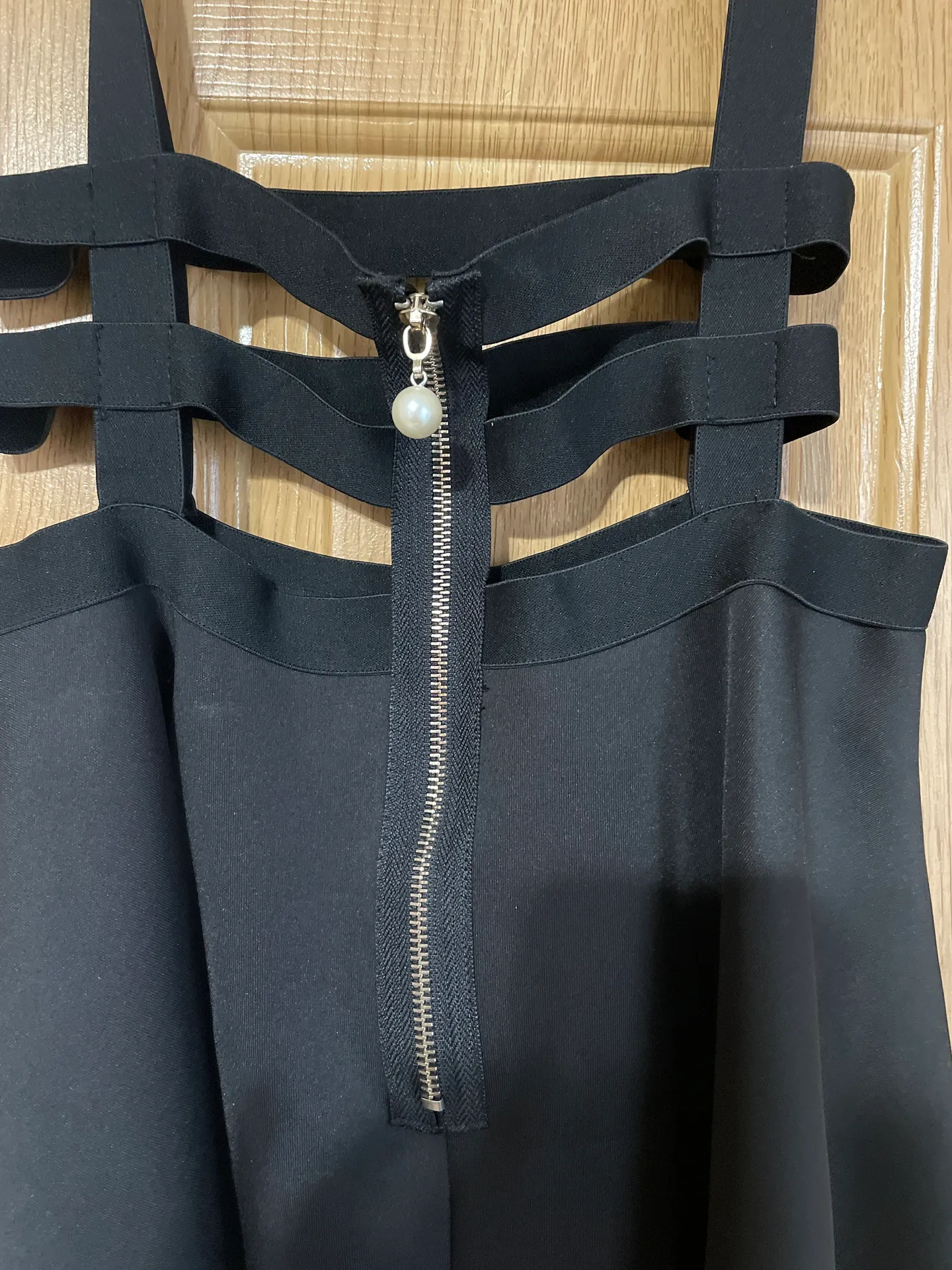 Suspender Skirt Black Size L - Image 2