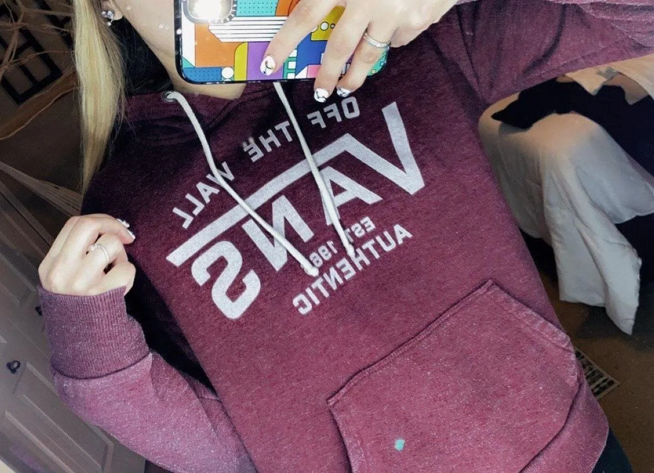 Vans Purple Hoodie - Image 3