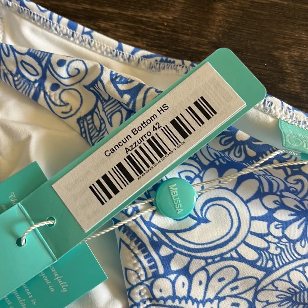 Cancun Bottom in Azzurro Blue Size 6 - Image 5