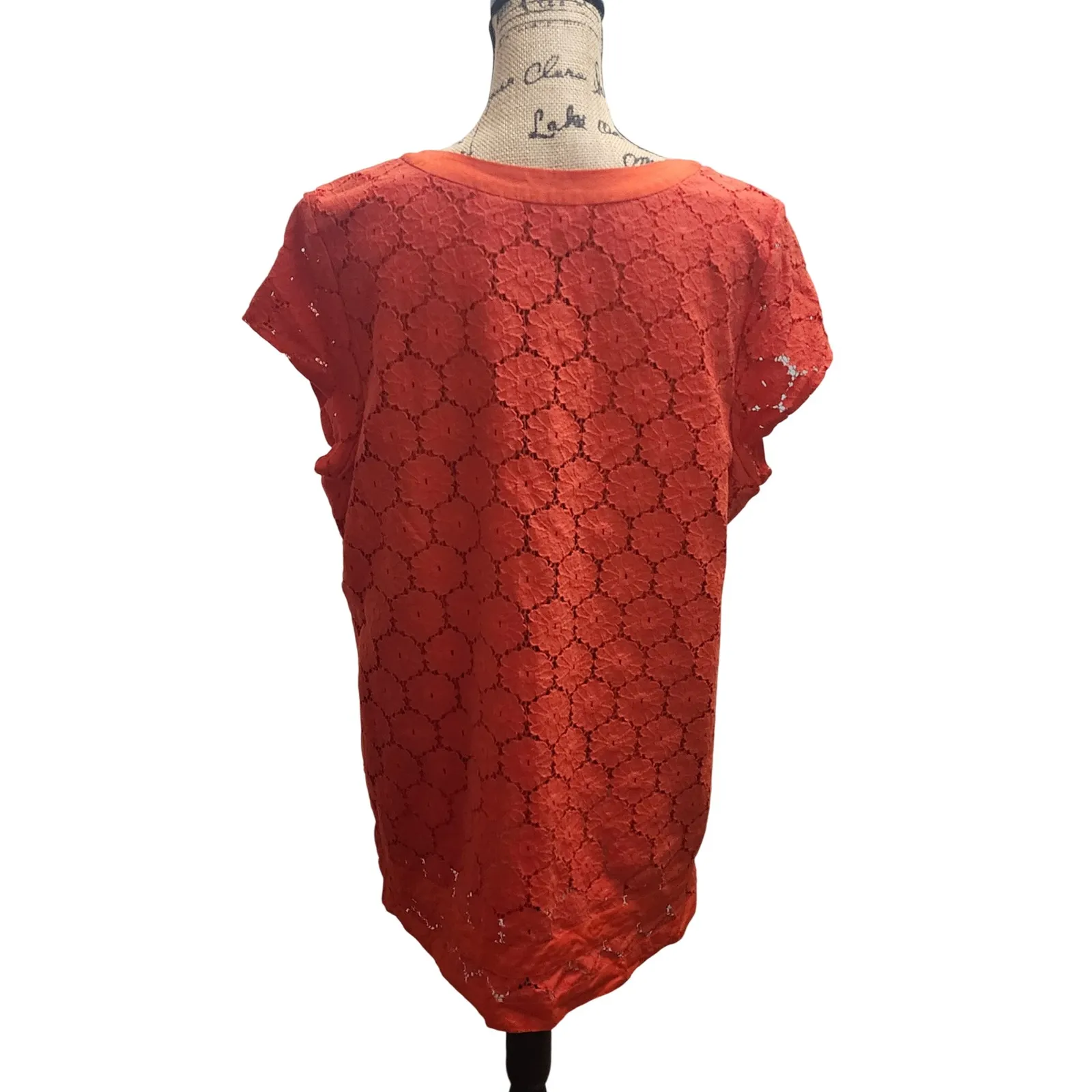 Isaac Mizrahi Live Orange Lace‎ V - Image 3