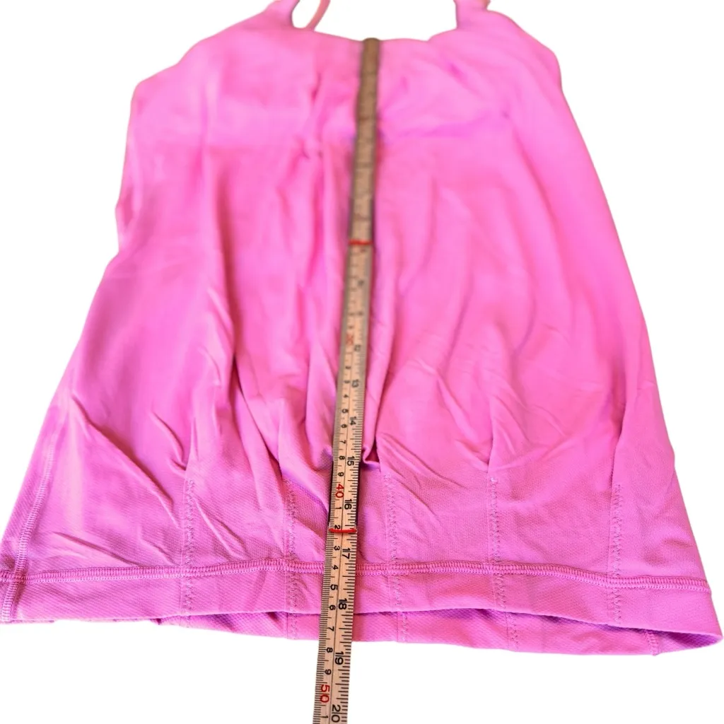 Lululemon Vintage True Halter Built In Bra Tank Pink XS Fits Size 2 No Tag EUC - Image 10