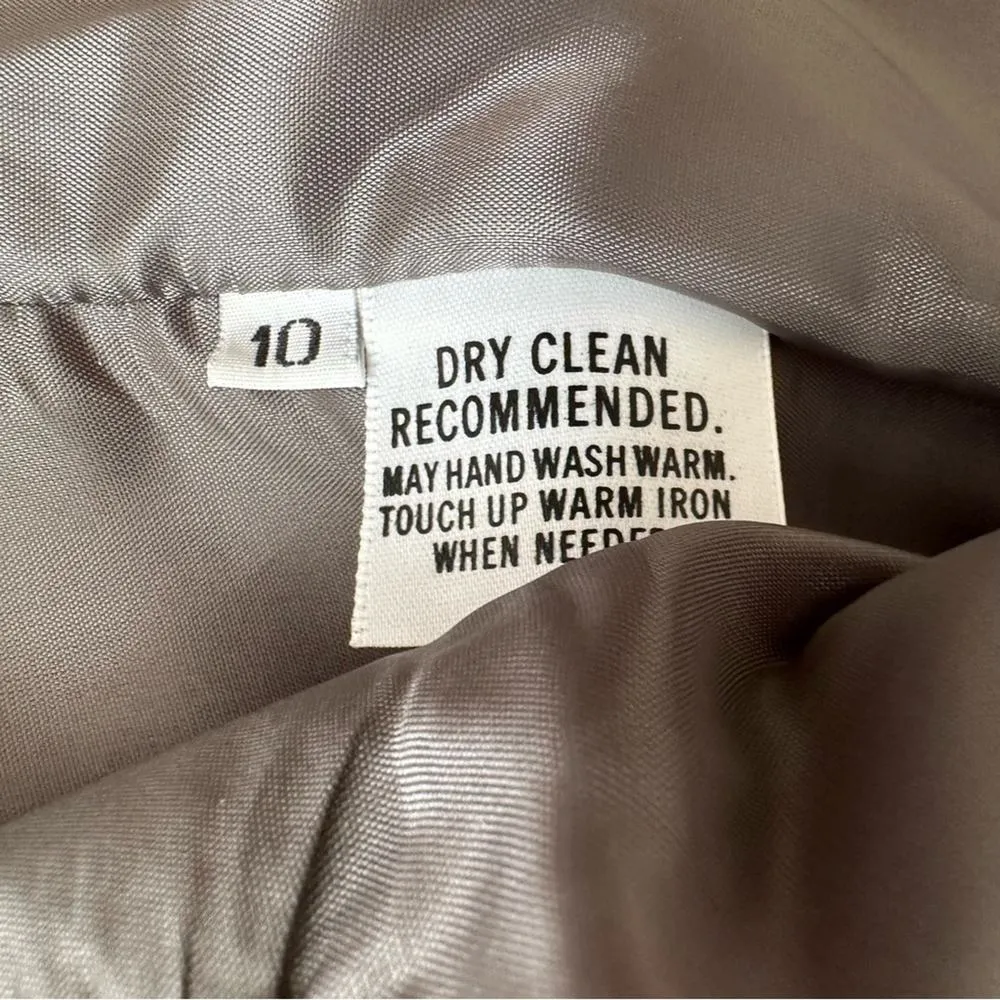 Lady Edwards Blazer Jacket Burgundy Red Textured Woven Career Basics Size 10 NEW - Image 8