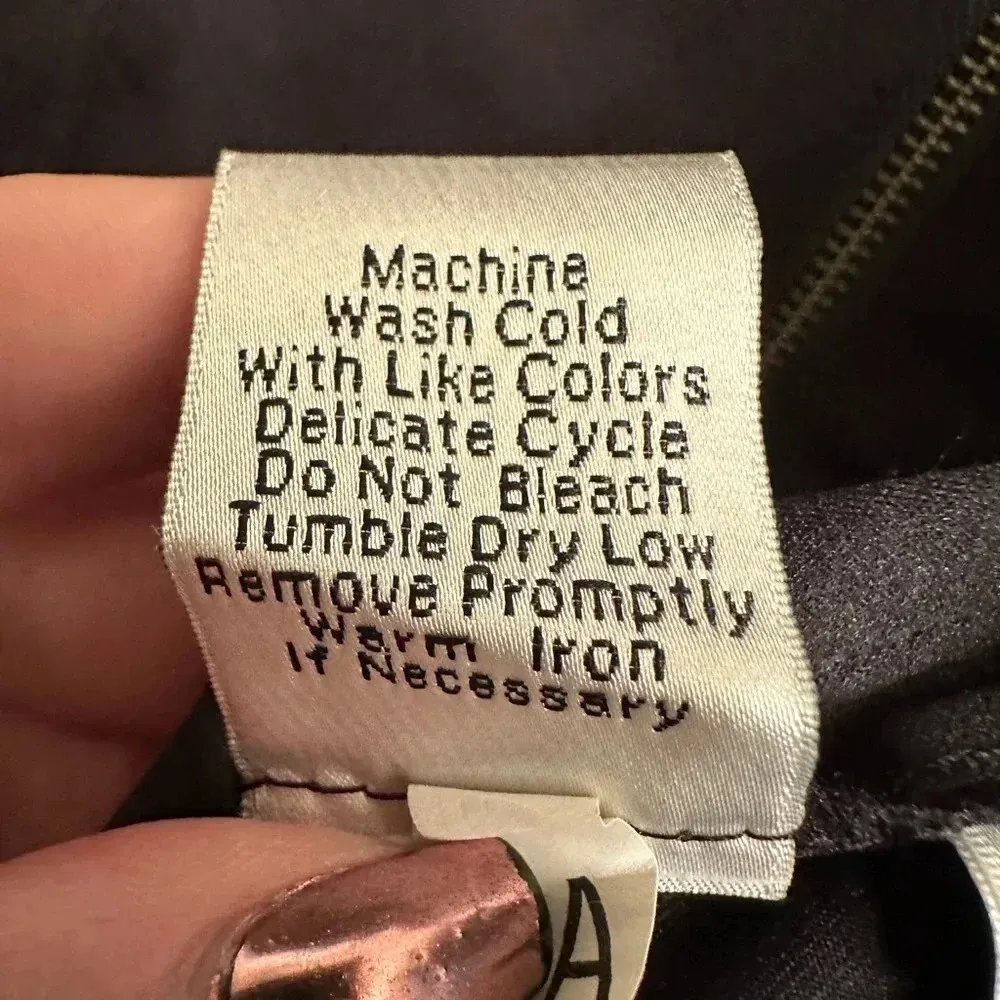 CAbi  black hooded zip up vest - Image 7