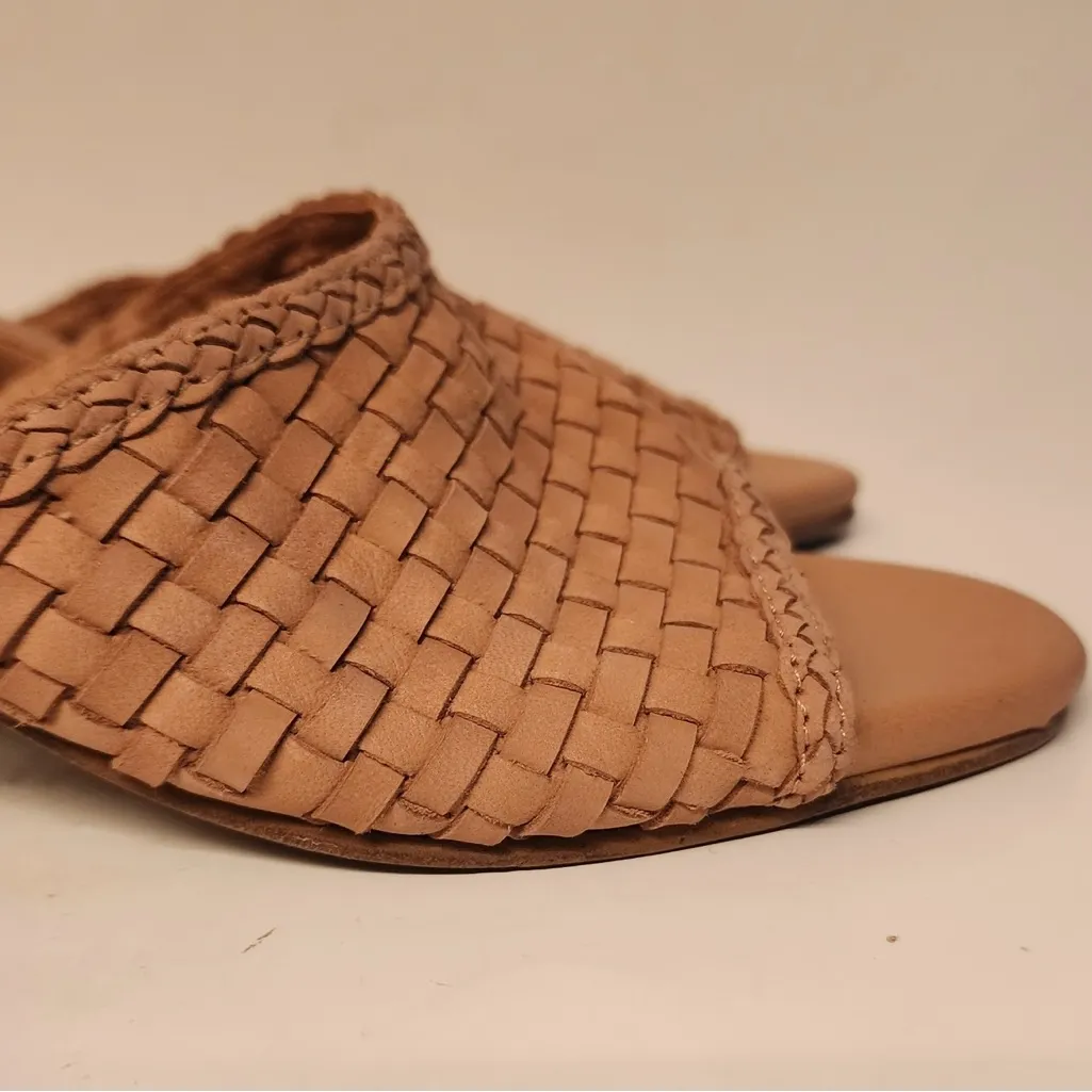 Joie Woven Summer Women's Tan Slide Sandals Mules Size 8.5 - Image 6