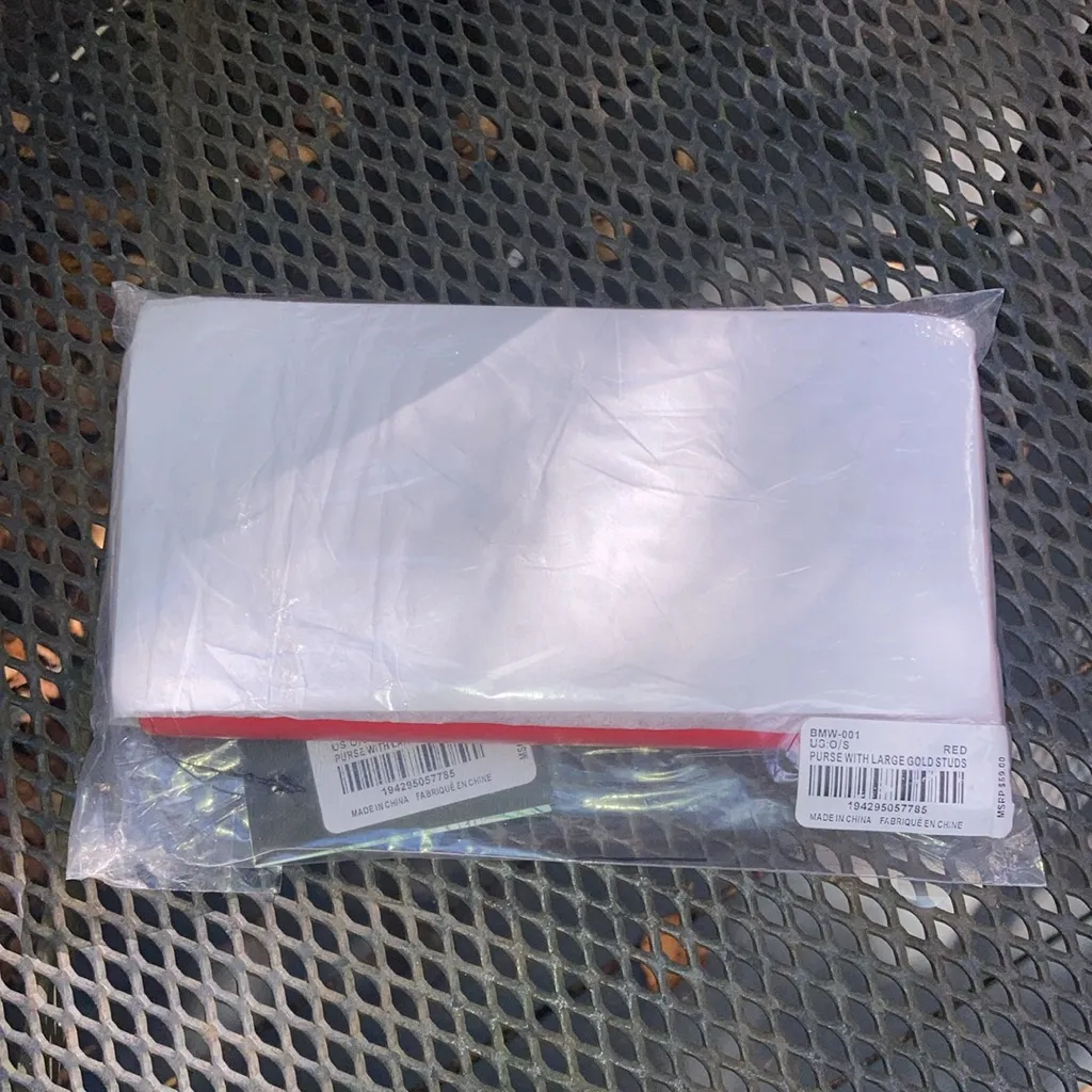 RED ORANGE BADGLEY MISHKA ACCORDION WALLET - BRAND NEW - Image 13