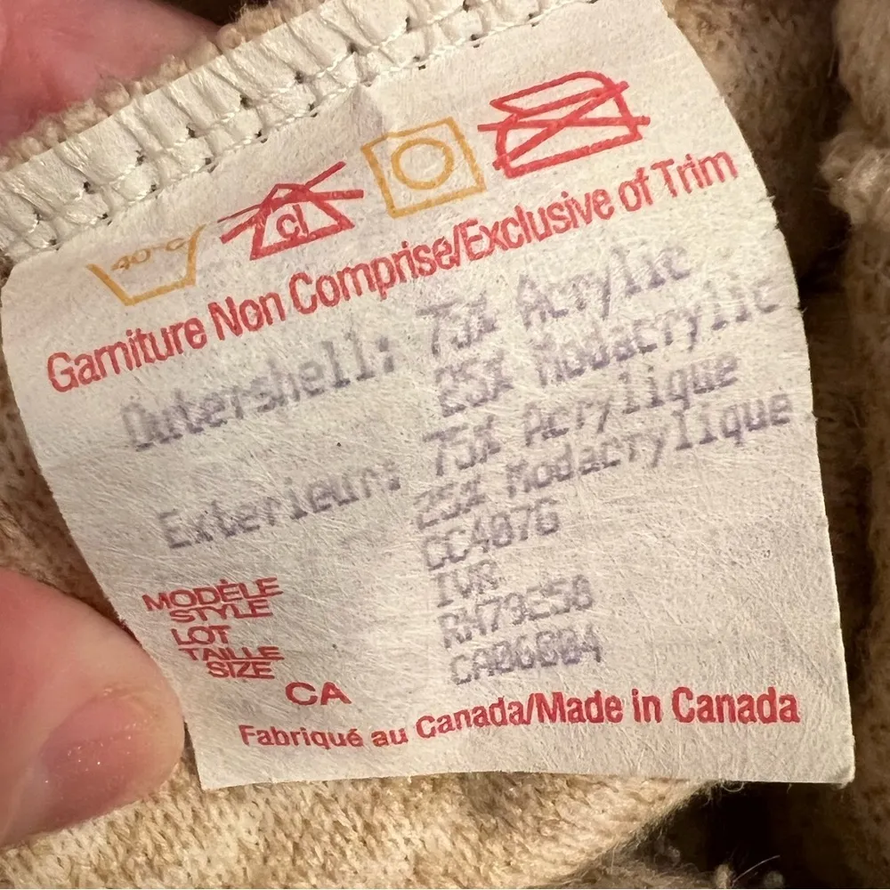 County Clothing Company Tan Black Button up w Pockets Women’s Jacket Sz M Size M - Image 5