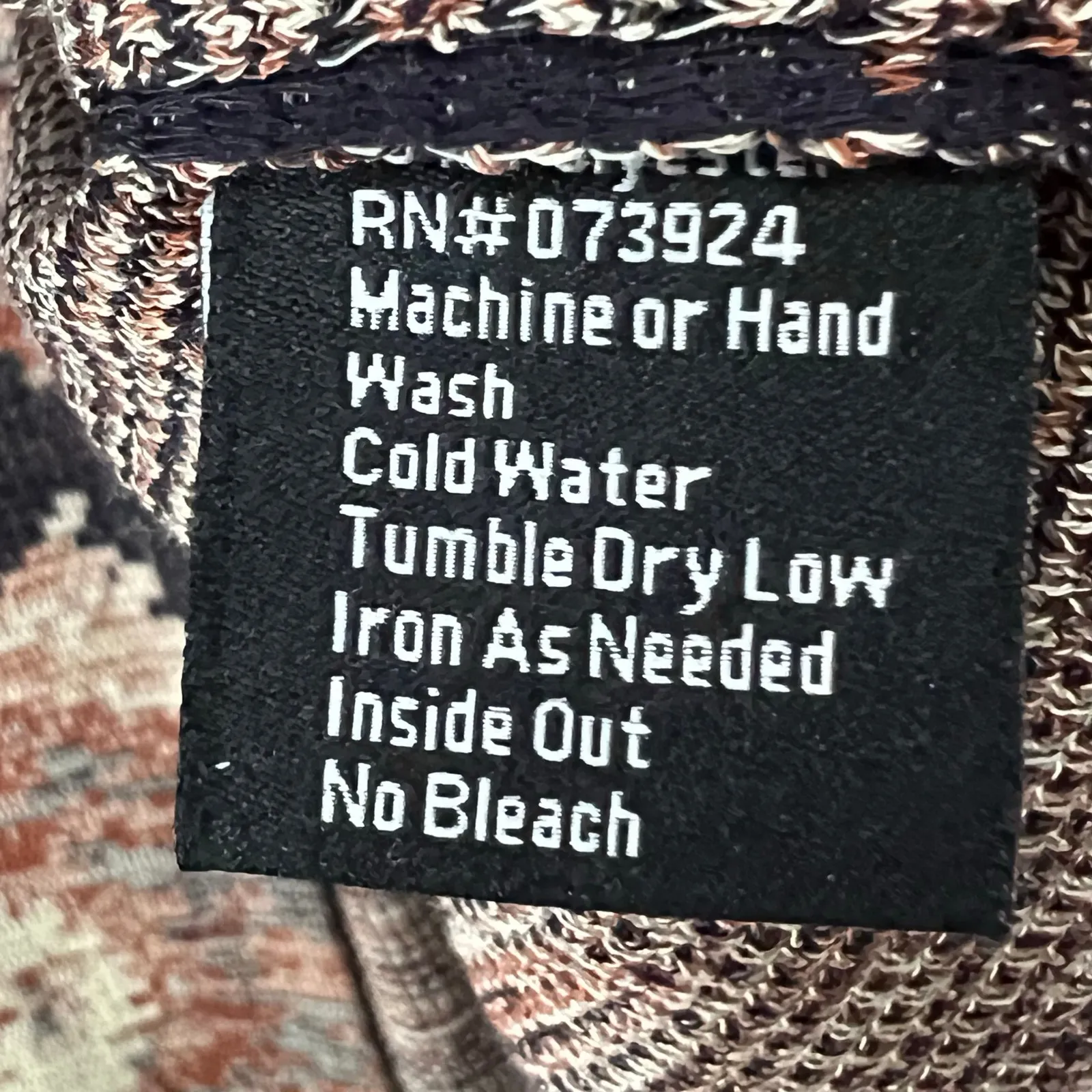 Misook Blazer XS Black Tan Floral Jacquard Tapestry Knit Jacket Buckle Old Money - Image 14