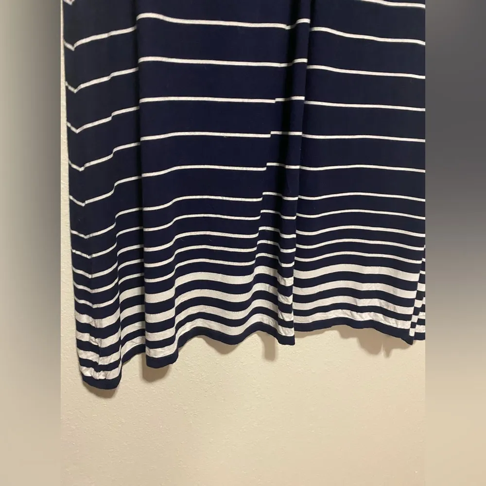 Max Studio Sleeveless Striped Casual MIDI Dress - Image 5