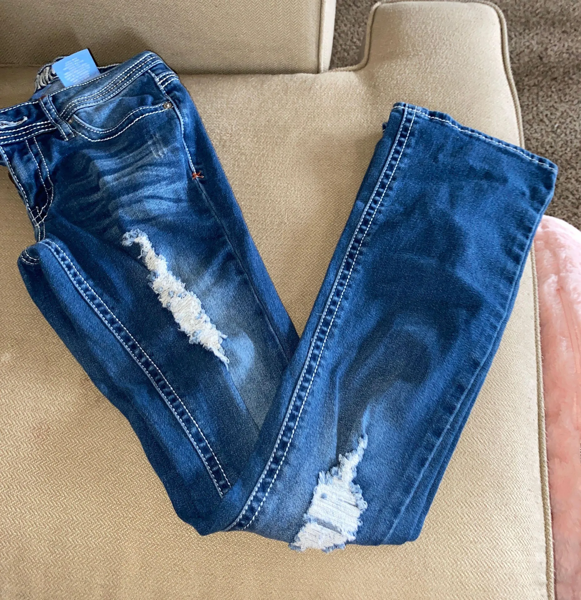 Hydraulic Blue Ripped Jeans  - Image 3