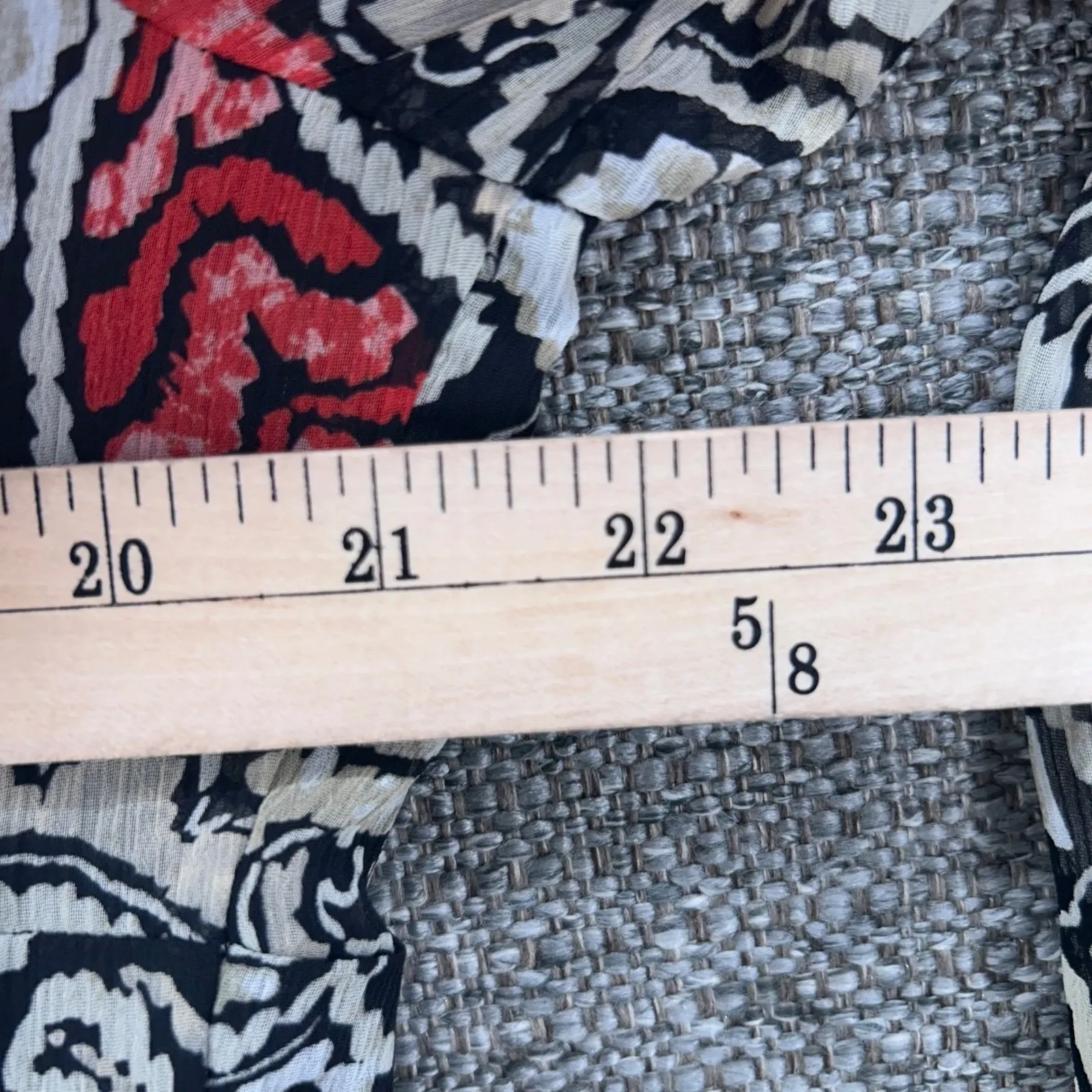 Bob Mackie Vintage y2K‎ Tunic Blouse Gray 18 - Image 11