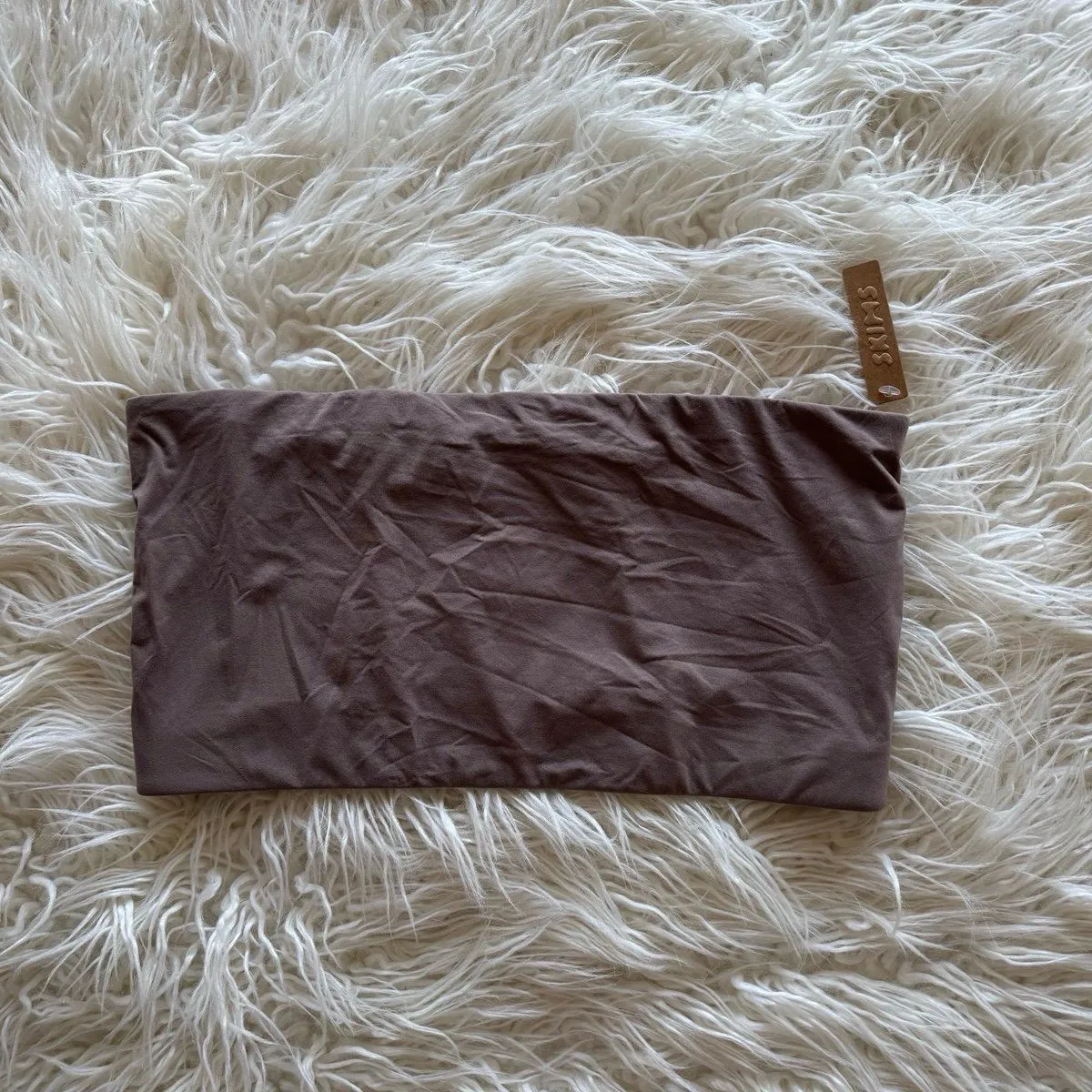 Skims Fits Everybody Bandeau Umber Size 3X - Image 3