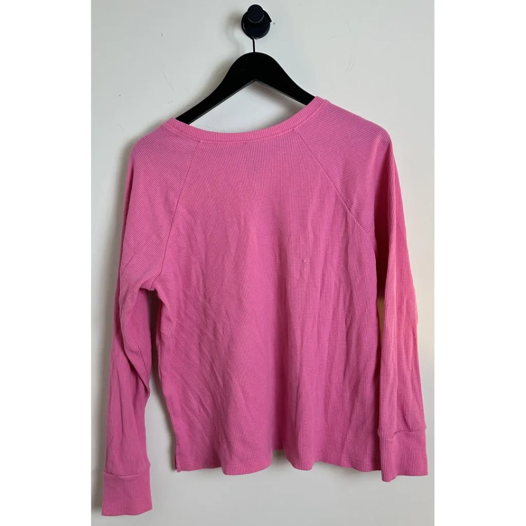 HONEYDEW Cozy Waffle Fabric Lounge Set for Stylish & Comfortable in Pink Medium - Image 7