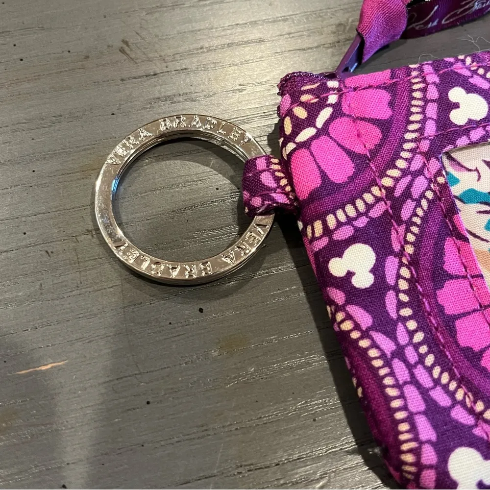 Vera Bradley  Plums Up Disney Mickey ID Case Wallet - Image 4