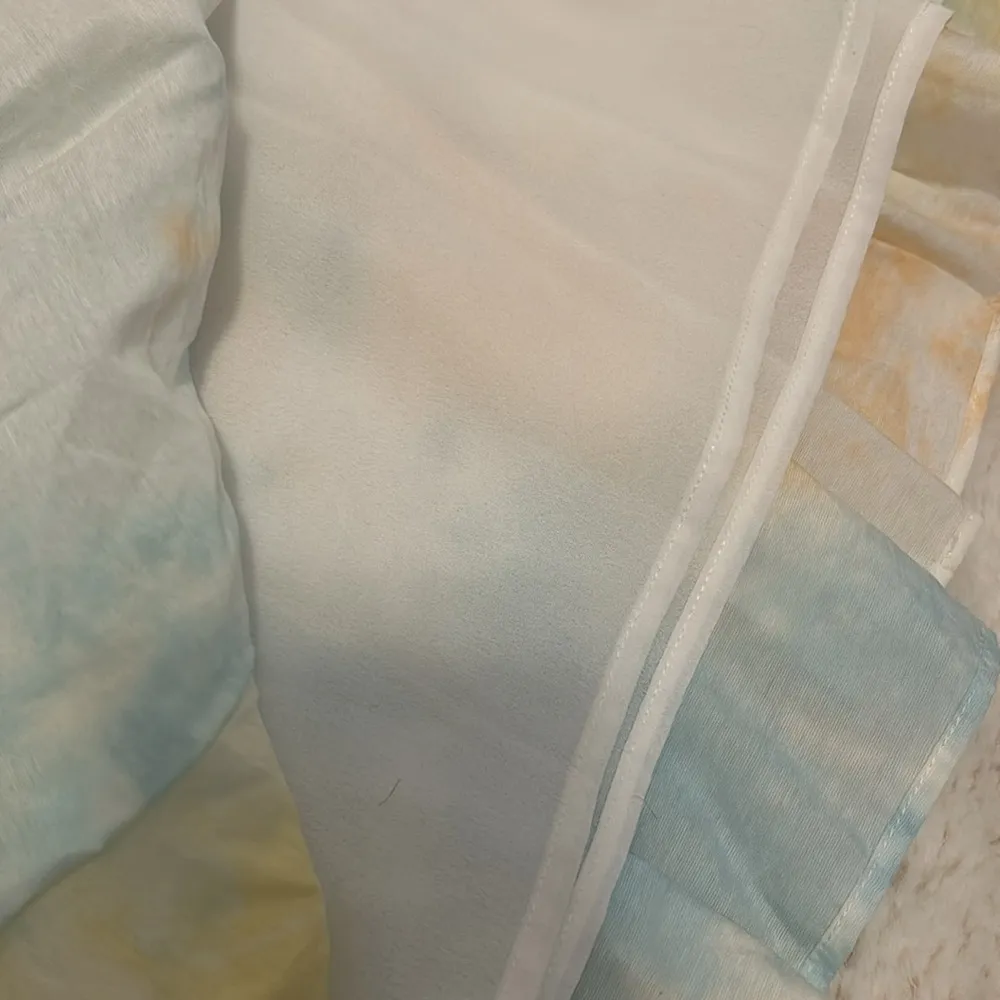 English Factory Pastel Tie Dye Tiered Ruffle Mini Dress - Image 9