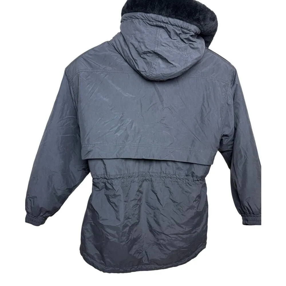 Edelweiss Ski Coat VTG Women's Sz. M Black Size M - Image 5