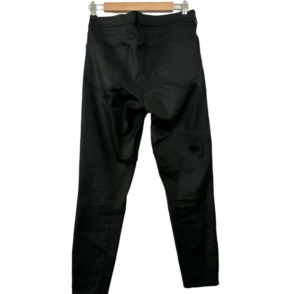 Madewell Skinny EUC
Ankle Coated
Motorcycle Jeans - Image 2