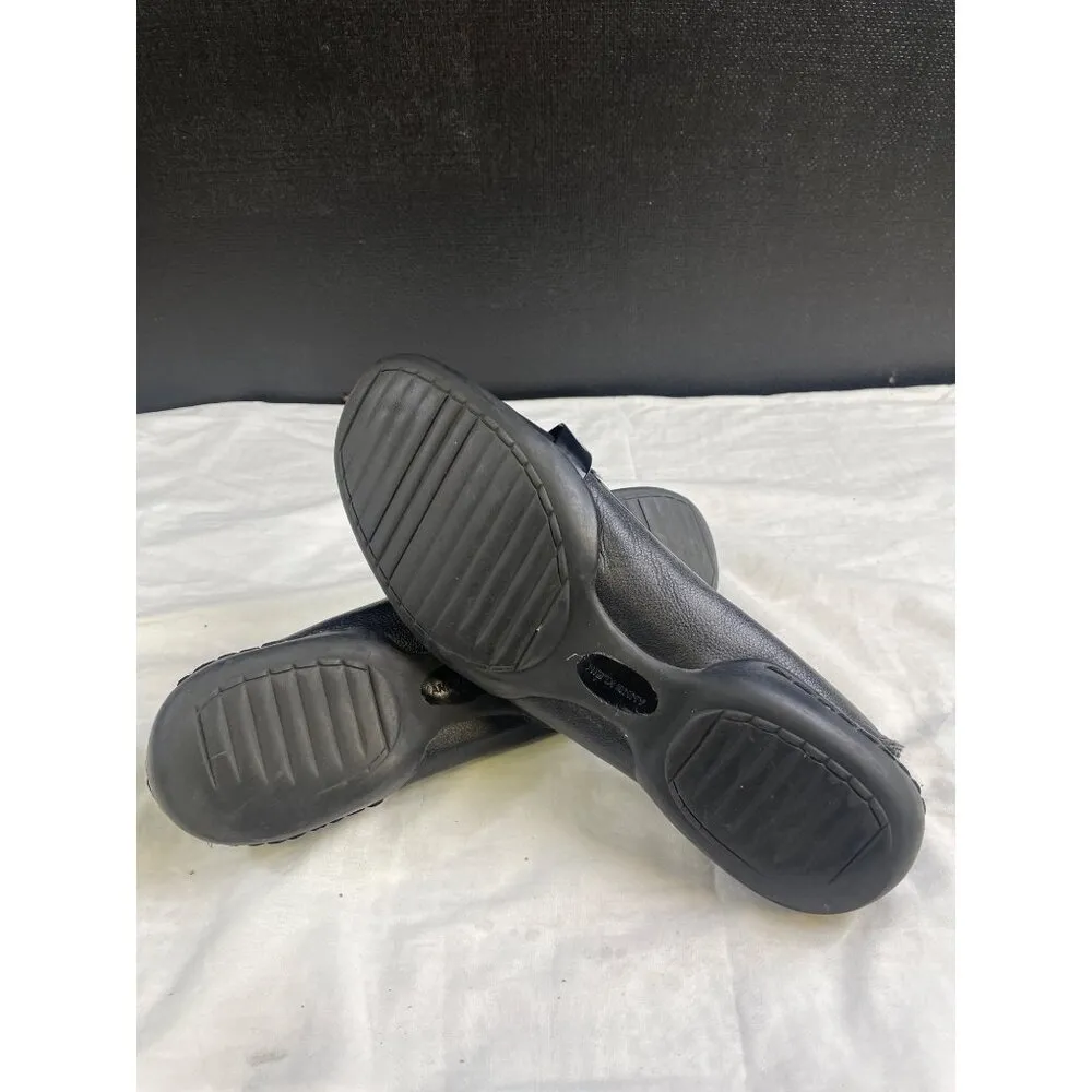 Anne Klein Women's Black Leather iFlex Shoes, Loafers/Flats Size 8M SKU3269 - Image 6