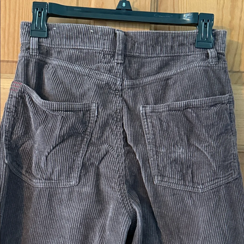 BDG by Urban Outfitters Size 24 Women's  Plum Purple Corduroy Pants High & Wide - Image 5