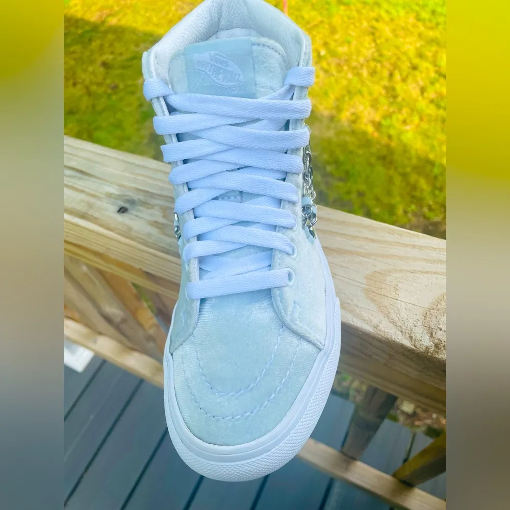 SKI-HI Top Platform 2 Chain Blue Ballard Women’s Shoes Size 6 - Image 5