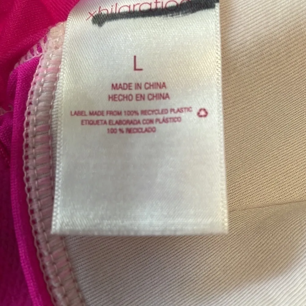 Hot Pink One Piece Side Cutout Swimsuit NWOT Barbiecore - Image 7