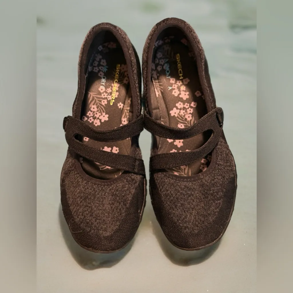 Skechers Women's Black Textured Flats - Image 2