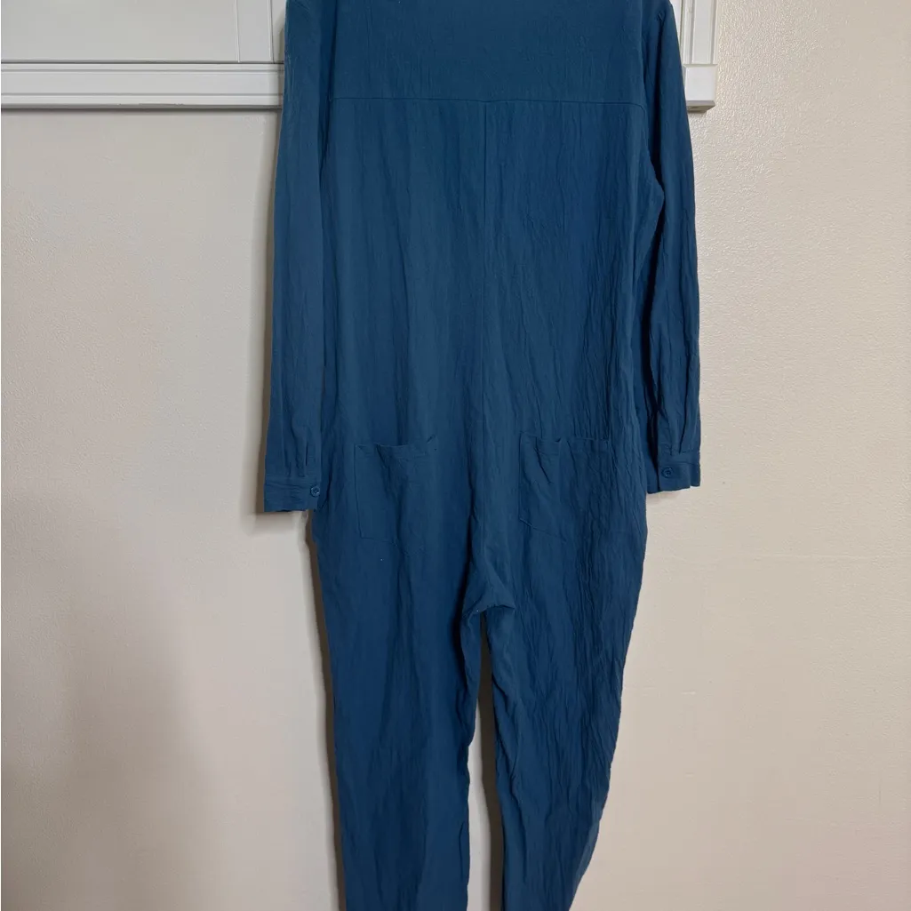 Mod Ref The Trevor cotton relaxed fit coastal jumpsuit - Image 3