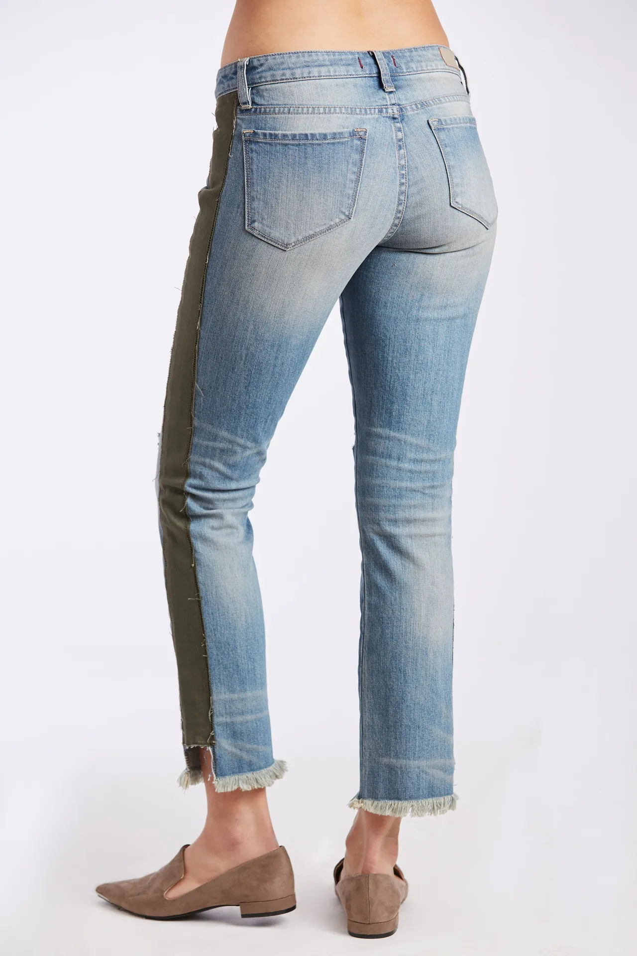 JEANS ERIN SLIM STRAIGHT MILITAIRE Size 26 $98 - Image 4