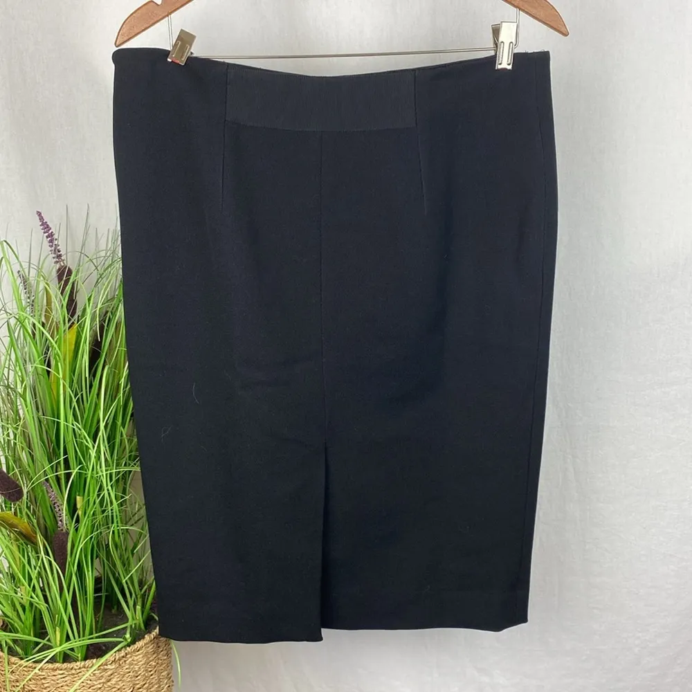 Ports 1961 Black Knee Length Career Skirt 10 - Image 4