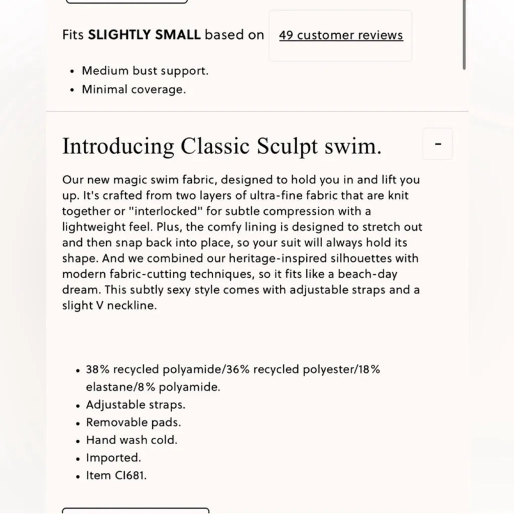 J.Crew Lana bikini top in Classic Sculpt™ - Image 2