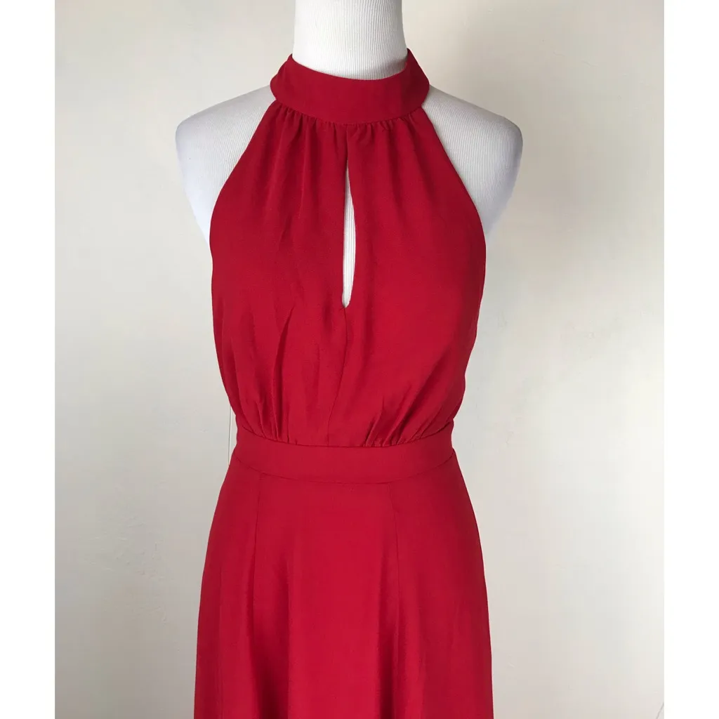 Anthropologie Yumi Kim Red Rocio Maxi Dress New With Tags Small Petite - Image 5