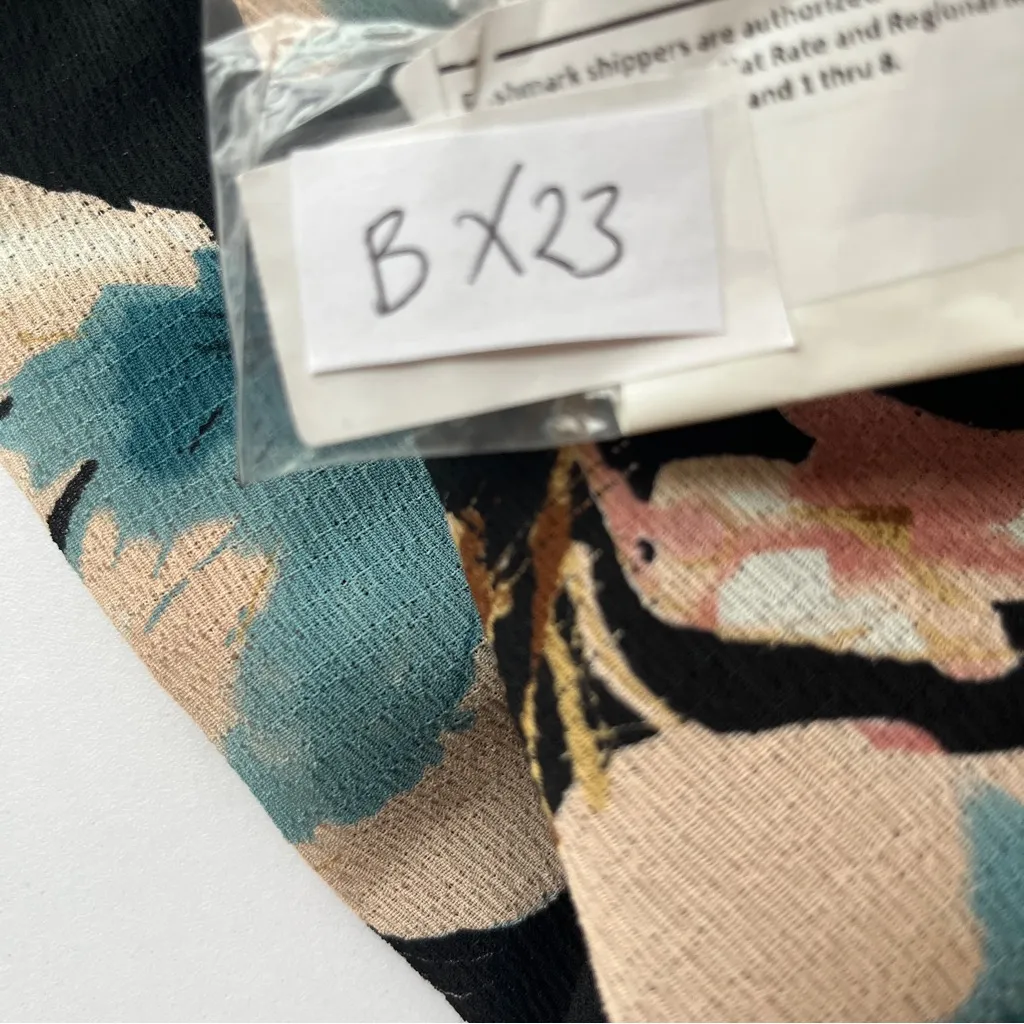 Le Lis Black and Blue Floral Blouse - Image 11