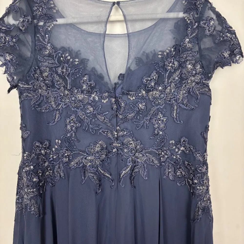 NWT Mother of the bride Wedding Guest Formal Stormy Color Dress Size 16 - Image 8