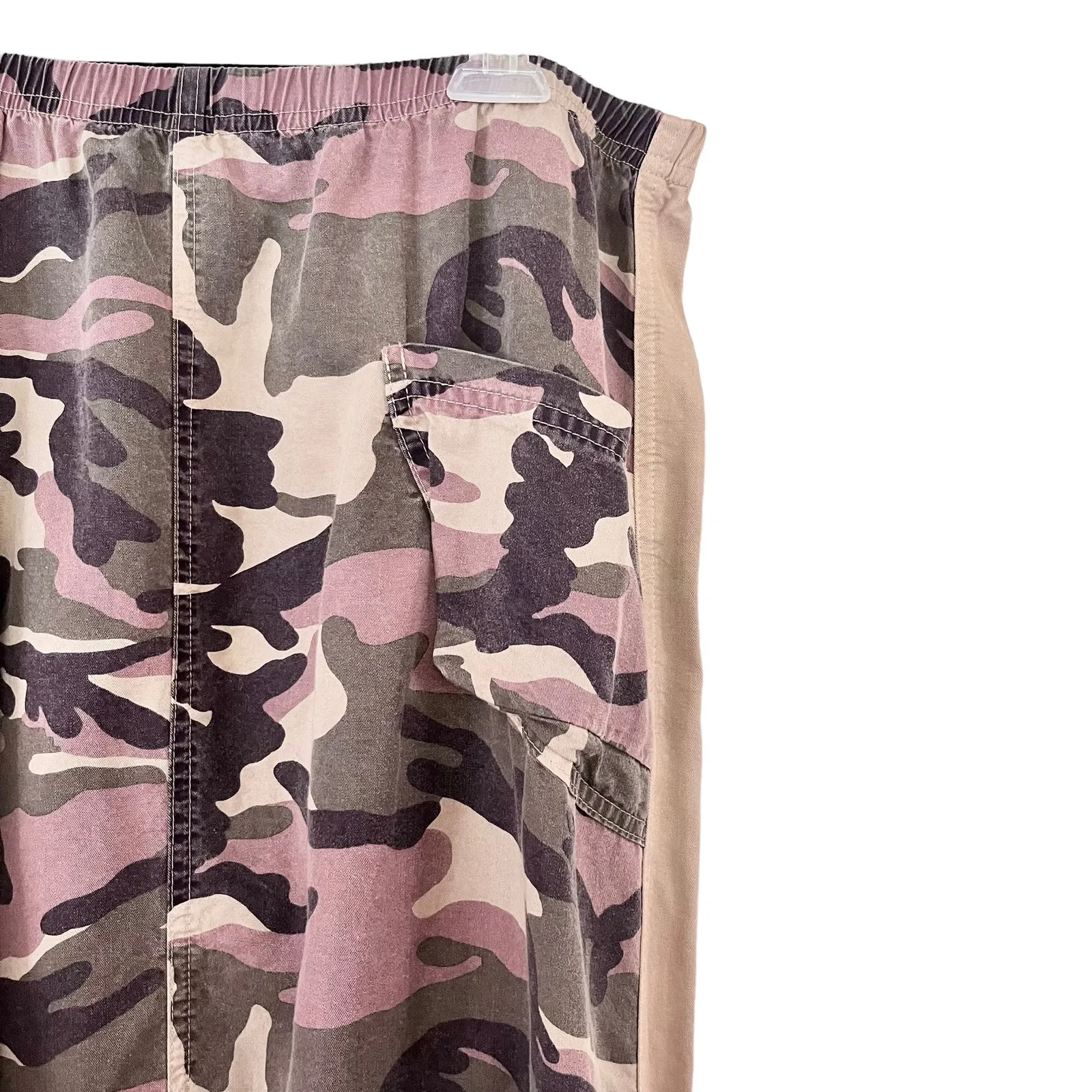 Hard Tail Forever Camo Midi Skirt size Large Brown - Image 2