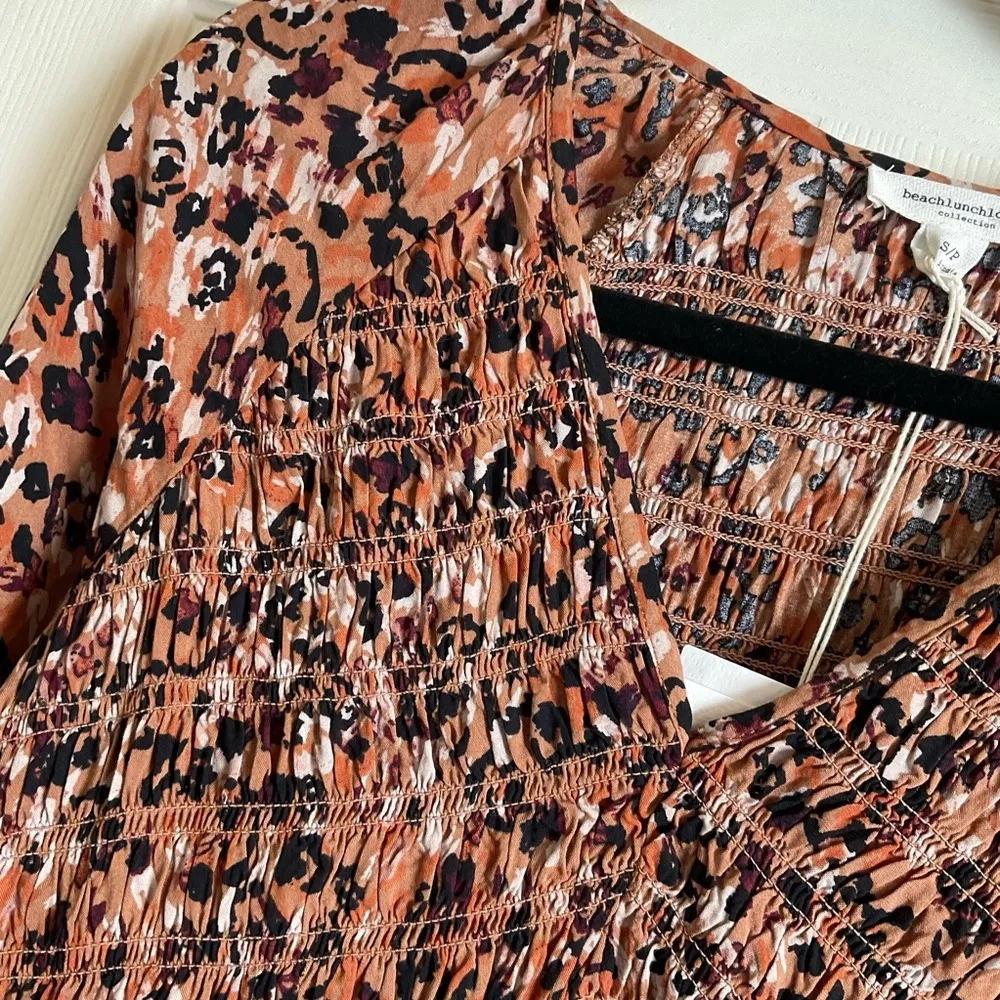 Beach Lunch Lounge Dress Womens Sz s Boho women - Image 7