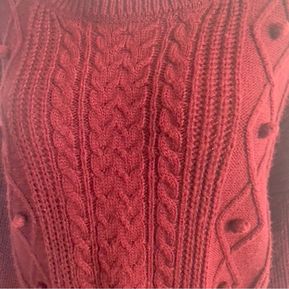 ALMOST FAMOUS Juniors Cropped knit long sleeve sweater - Image 5