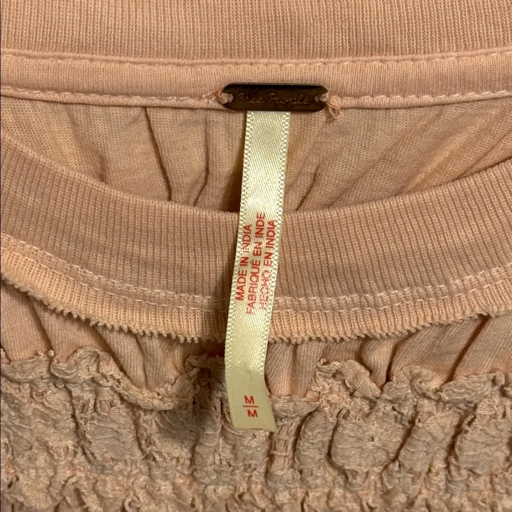 Free People Blush Smocked Top - Image 2