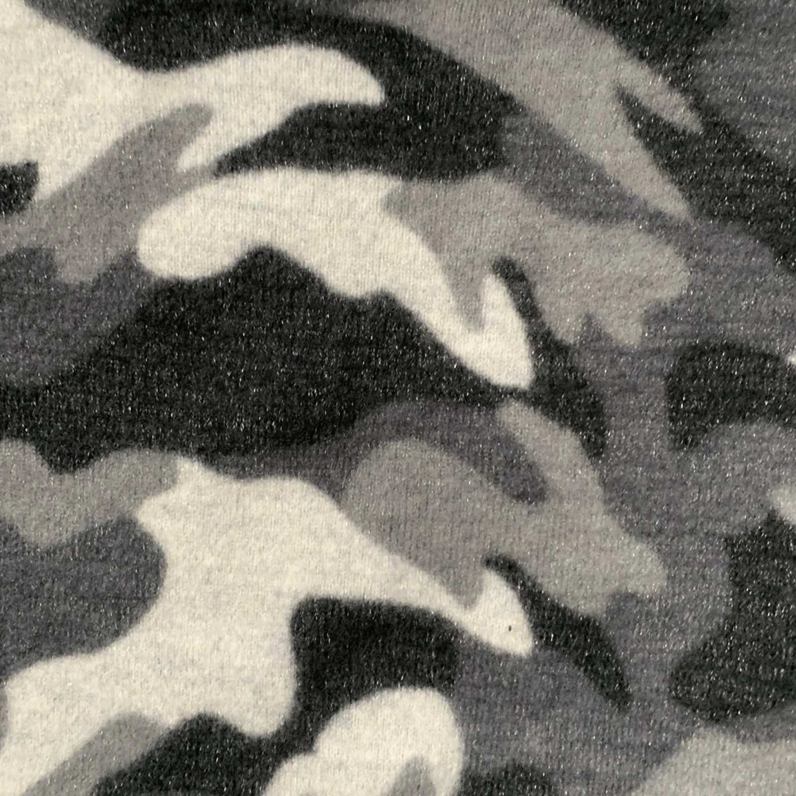 27 Miles Malibu Cashmere Gray Camo Cropped Knit Sweater XS Minimalist Modern - Image 11