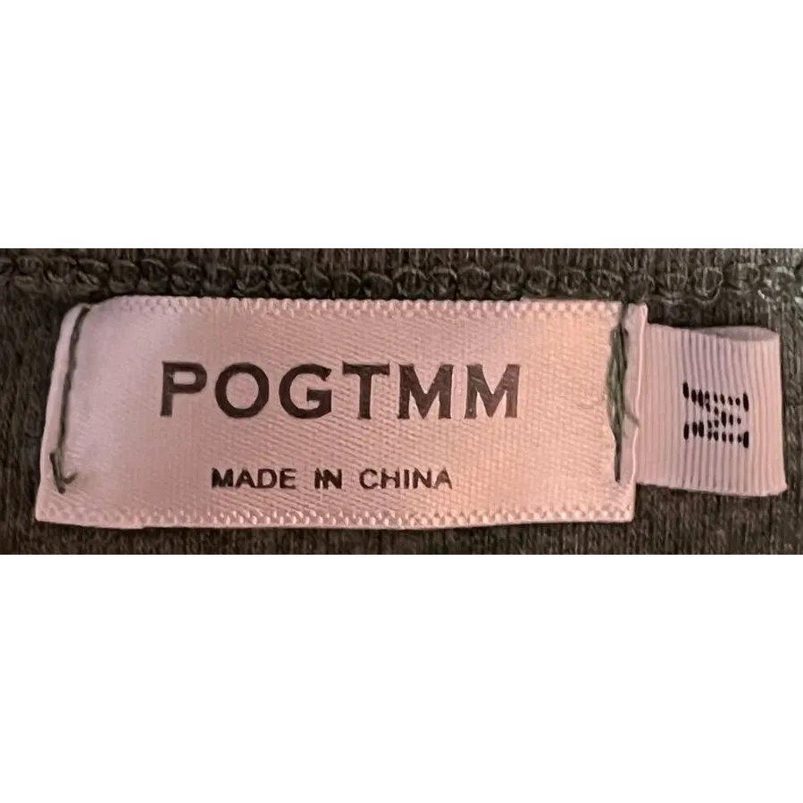 POGTMM Women's‎ Green Soft Patchwork Tunic Thumb Hole Size M Size M - Image 3