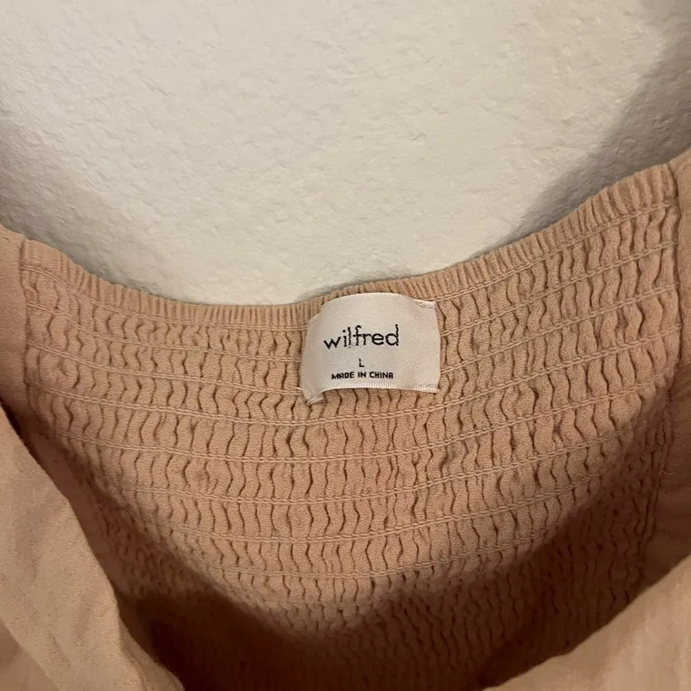 Aritzia Wilfred Novella Cap Sleeve Blouse​ - Image 4