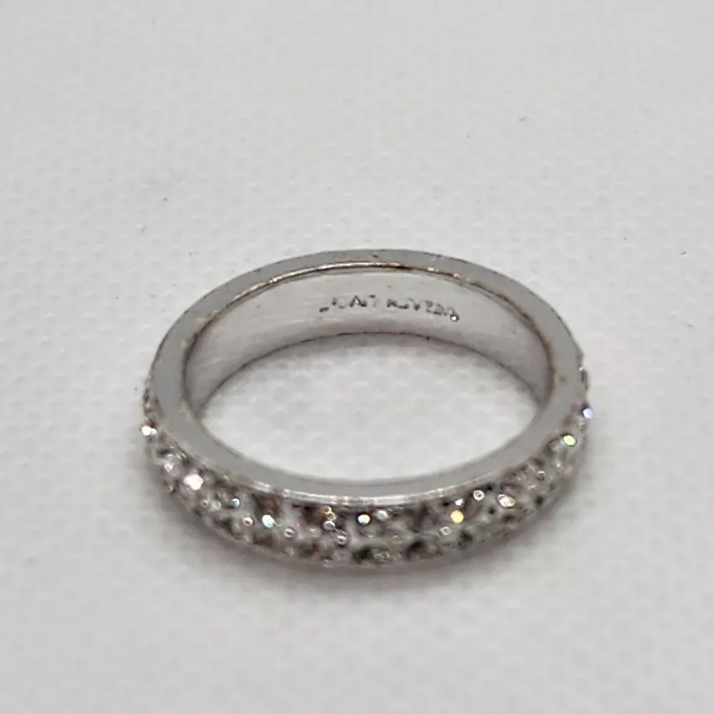 Joan Rivers Silver Tone & CZ Ring (6) - Image 4