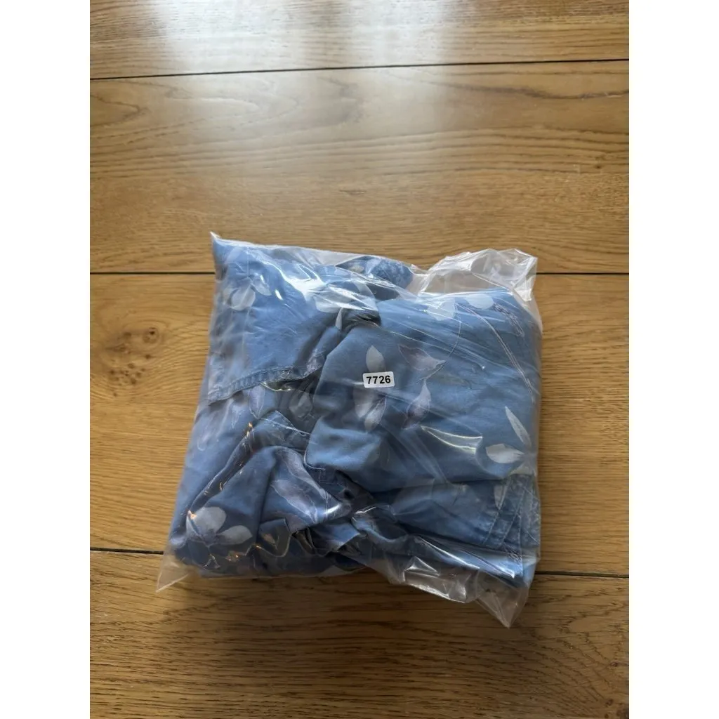 Women Liz Claiborne 16 Floral Button Down Shirt Tencel Summer Spring NWT - Image 16